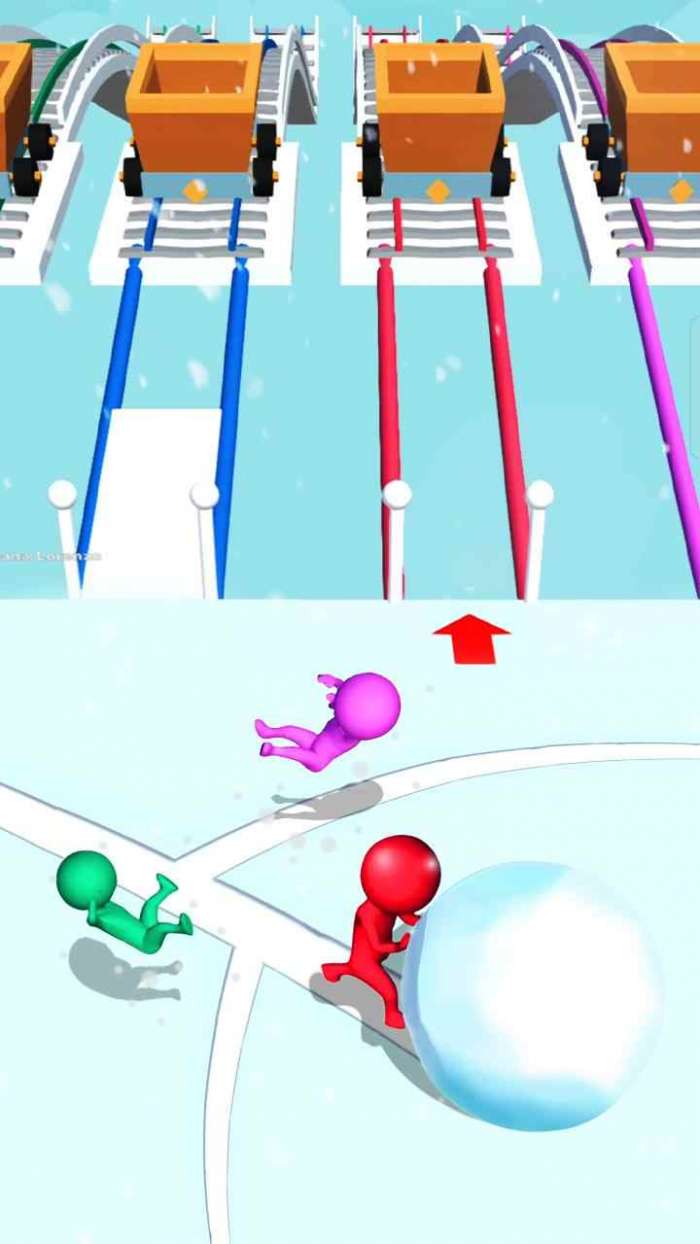 雪地竞赛图2