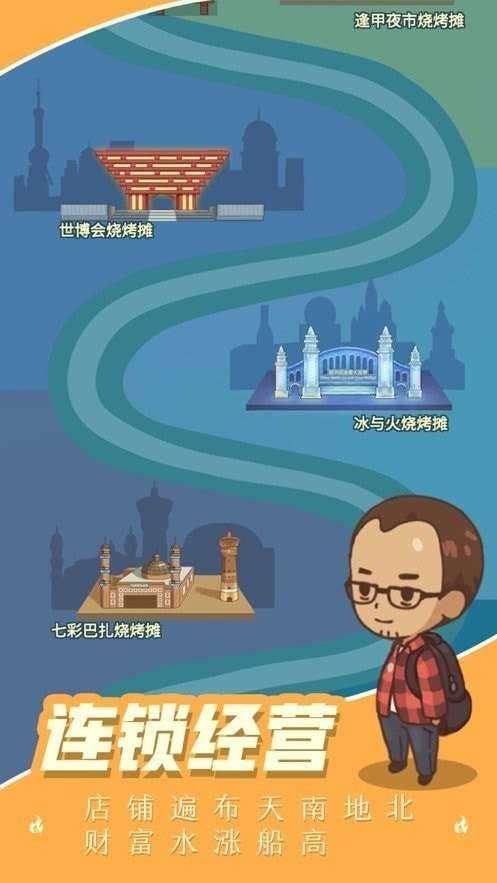 我的烧烤摊无限红包版图1