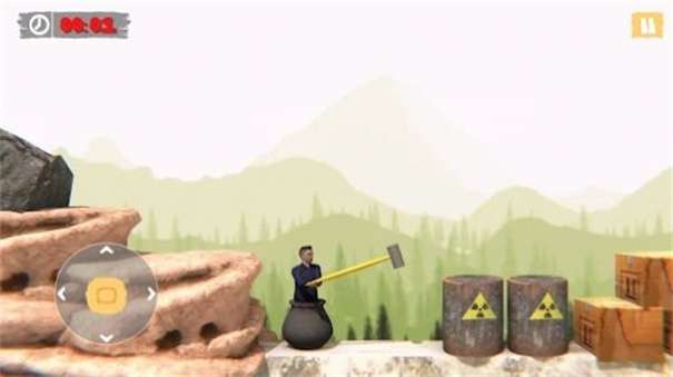 锤子登山者锅男3D图2