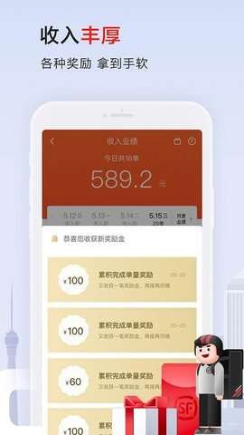 顺丰配送员图1