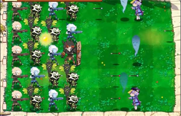 PVZ甘雨大战七七图1