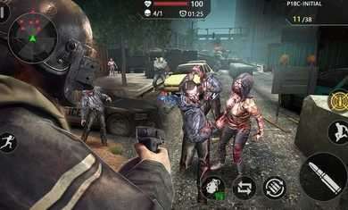 死亡僵尸射击3无限钞票修改版图1