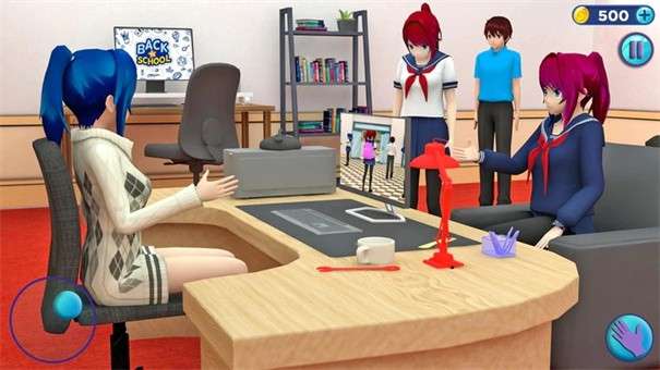 动漫虚拟模学校老师图3