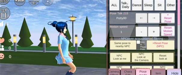 樱花校园模拟器1.39.73新动作图1