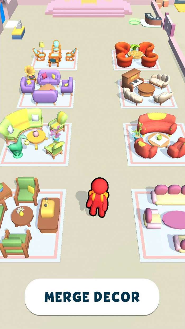 合并装饰3D图3