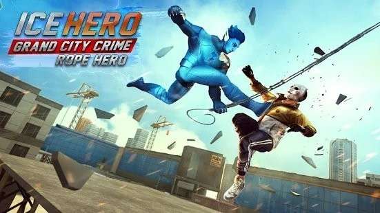 寒冰英雄黑帮城市（Ice Hero Gangster City Crime Simulator）图3