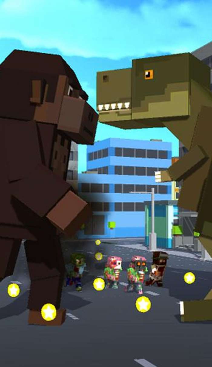 像素恐龙城市破坏图2