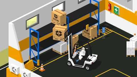 叉车极限模拟3D破解版图3