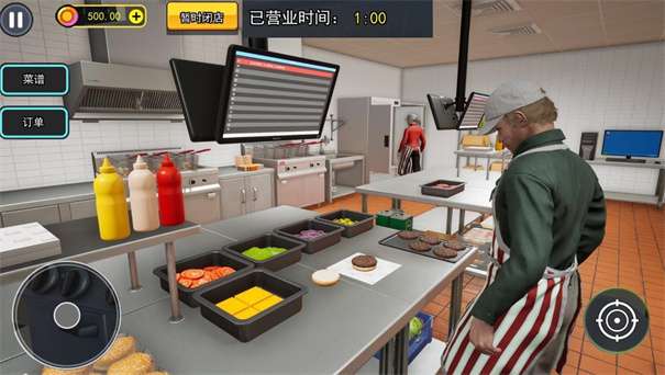 汉堡店打工模拟图3