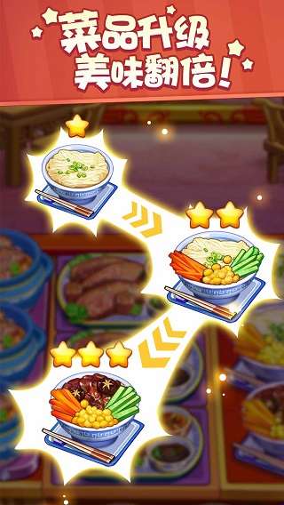 美食小当家无限钻石金币版图1