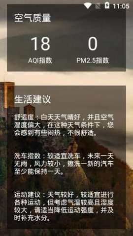 上风天气图1