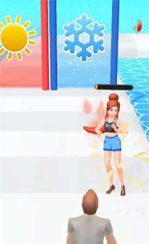 冰火女孩吃辣椒图2