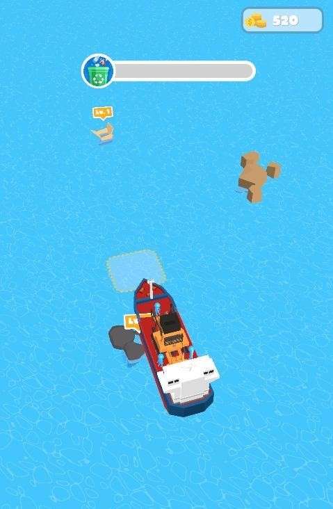 海上清洁船3D图1