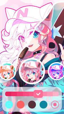 花花涂色破解版(无限金币去广告)图2