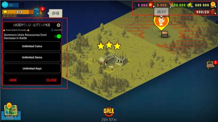 死亡突围僵尸战争无限资源版（Dead Ahead Zombie Warfare）图1