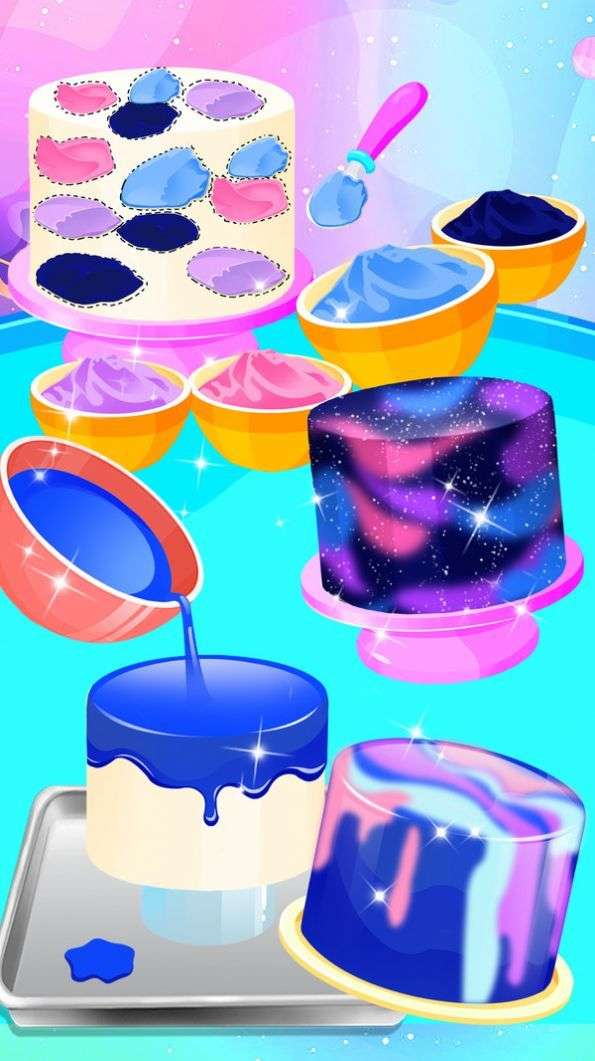星空银河镜面蛋糕图3