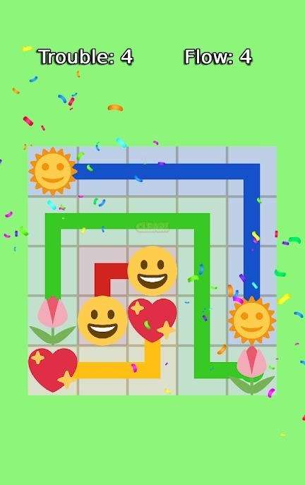 Emoji连线迷宫图3