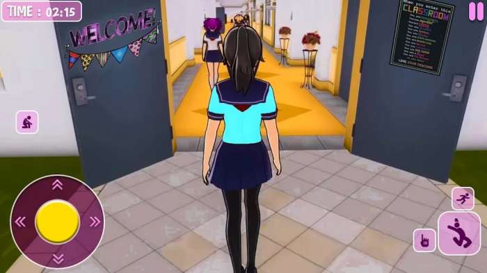 Yumi高中女生生活3D图1