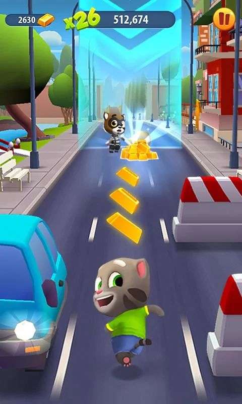 汤姆猫跑酷破解版无限金币钻石图2