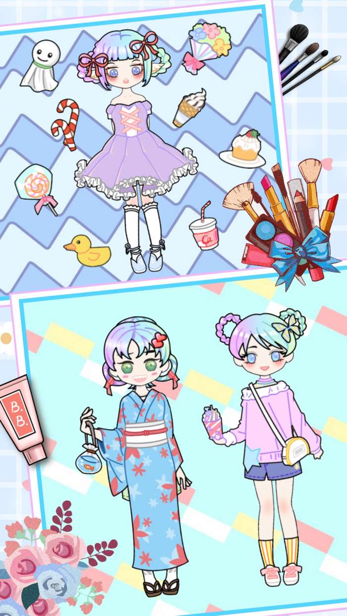樱花小镇公主装扮图1