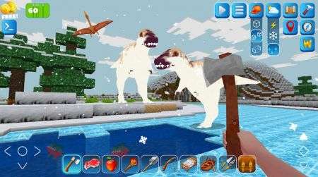 3D像素猛禽生存（RaptorCraft）图2