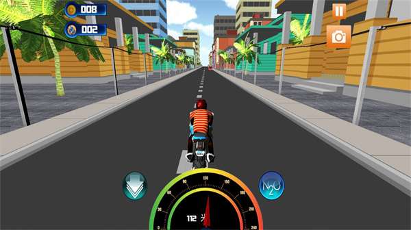 真实公路摩托车3D图3