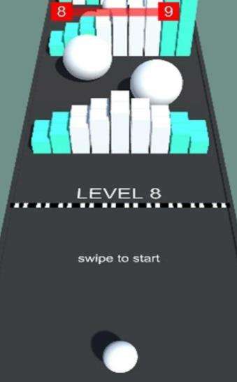 白球冲撞3D图2