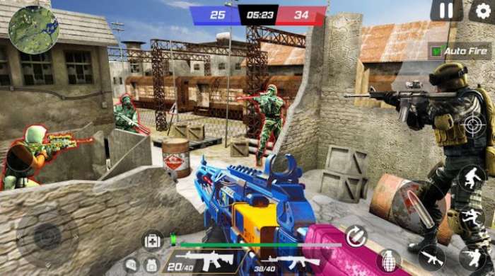 反袭击射击图3