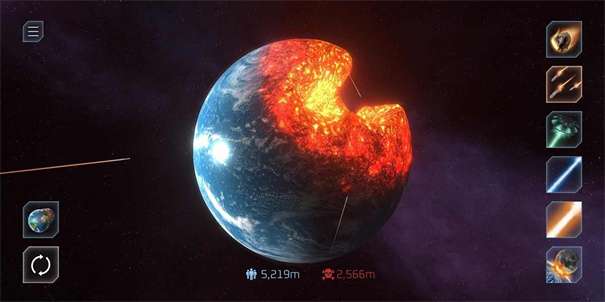 星球爆炸模拟器2d无限水晶版图2