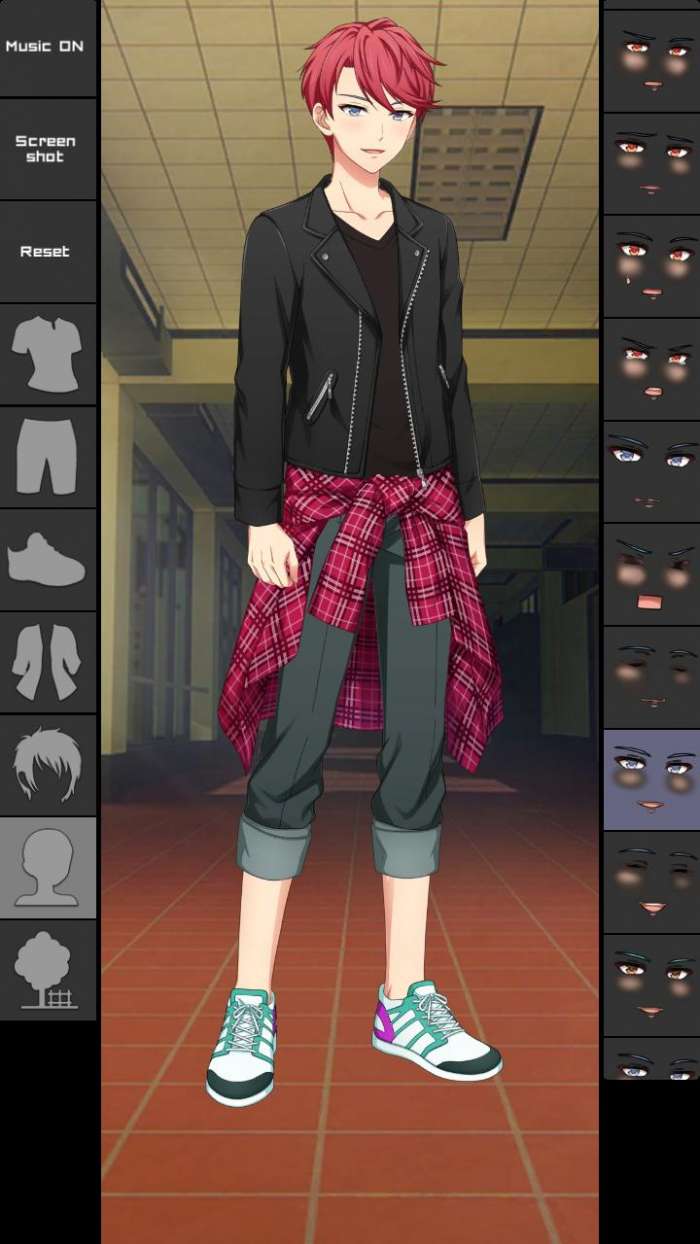 学校男孩动漫装扮图2