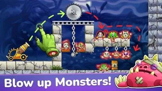 粉碎怪兽大炮图1