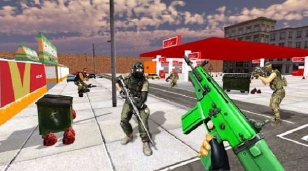 城市的秘密任务（Real Commando Secret Mission - Free Shooting Game）图3