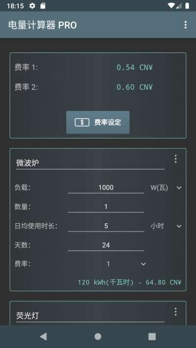 电费开支图1