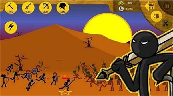 火柴人战争遗产绿色钥匙版魔改版图3
