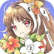 花花涂色破解版(无限金币去广告)