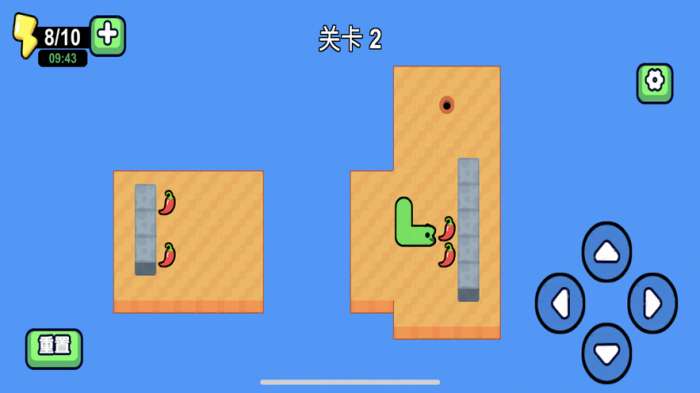 贪吃的方块蛇图2