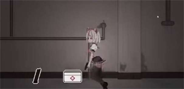 白毛少女大战僵尸图1