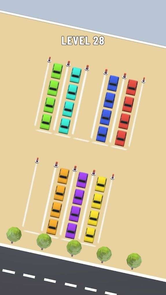 排序汽车拼图图2