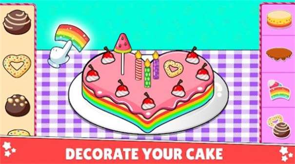 儿童蛋糕生日派对湖图1