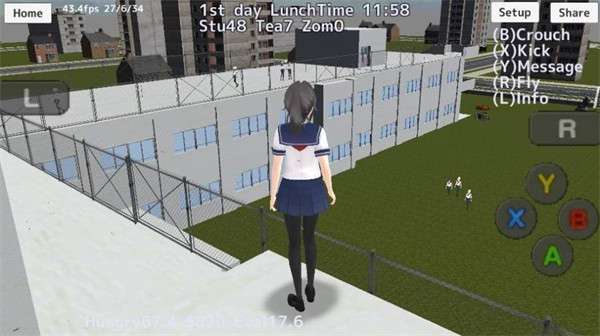 校园女生模拟器MOD版图1