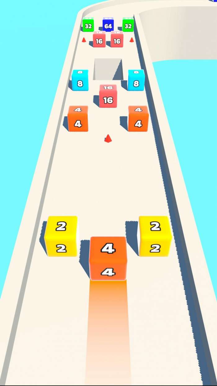 果冻快跑2048图1