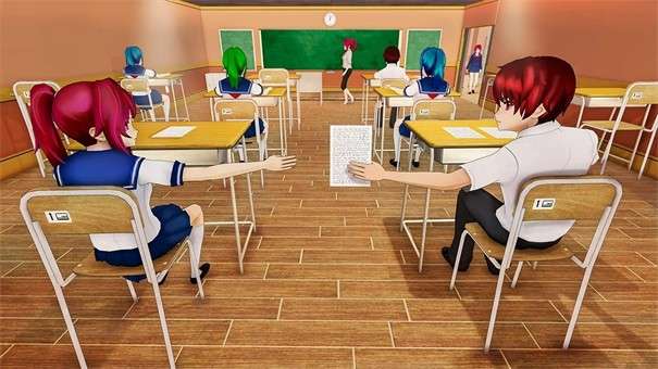 Yumi女孩高中模拟器图3