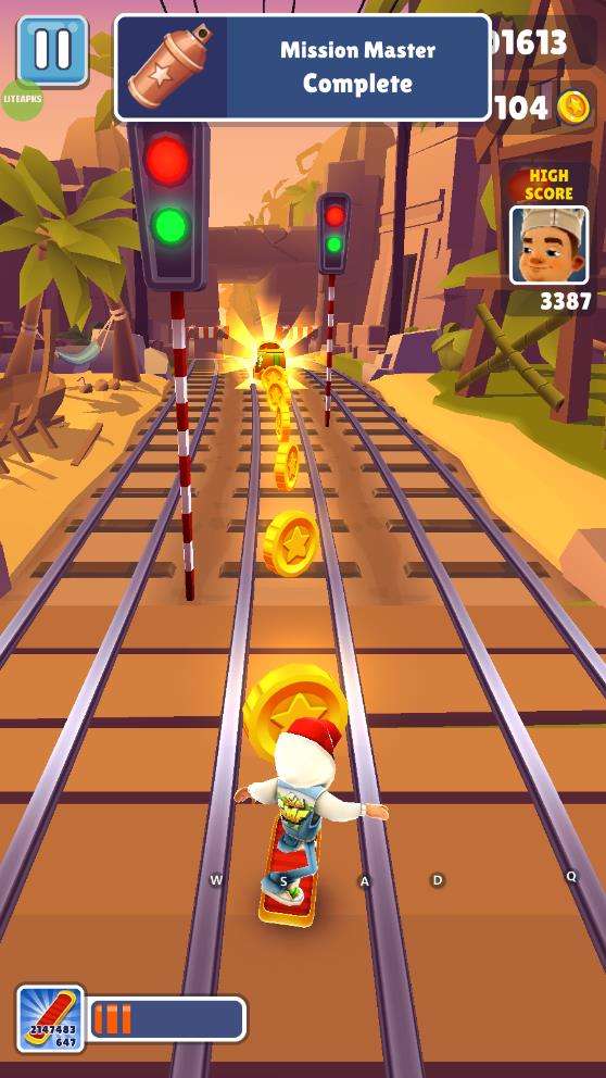 地铁跑酷农历新年破解版（Subway Surf）图2