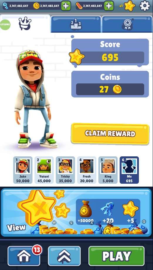 地铁跑酷破解版农历新年(Subway Surf)图3