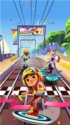 地铁跑酷旧金山破解版全角色全滑板2023（Subway Surf）图3