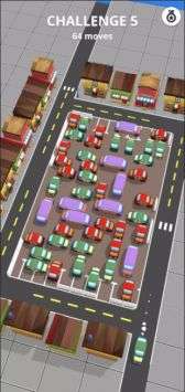 汽车游戏停车场3D图3