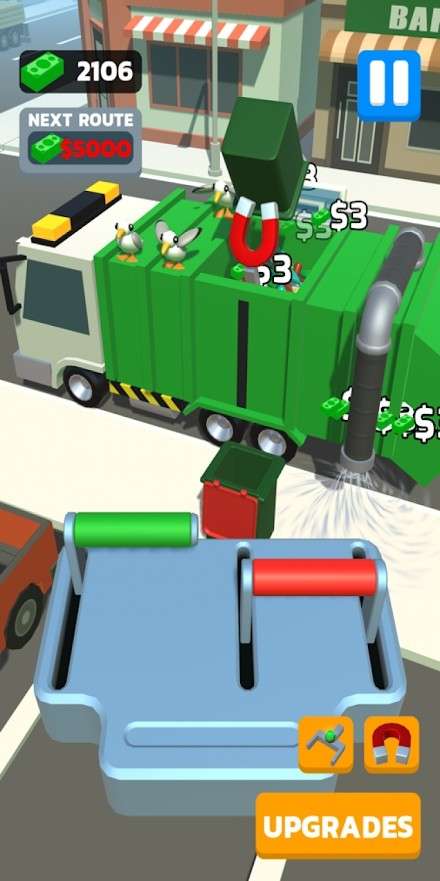 垃圾车3D图3
