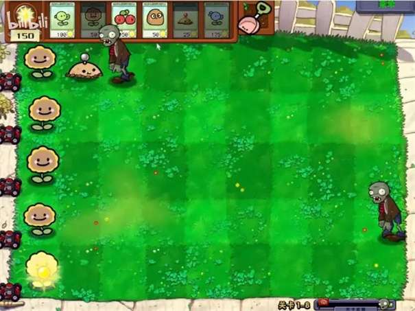 植物大战僵尸幼儿园版图1