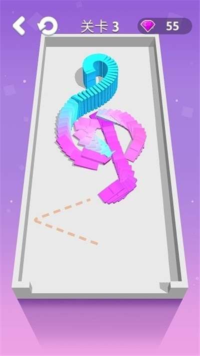 滚动的多米诺骨牌图1