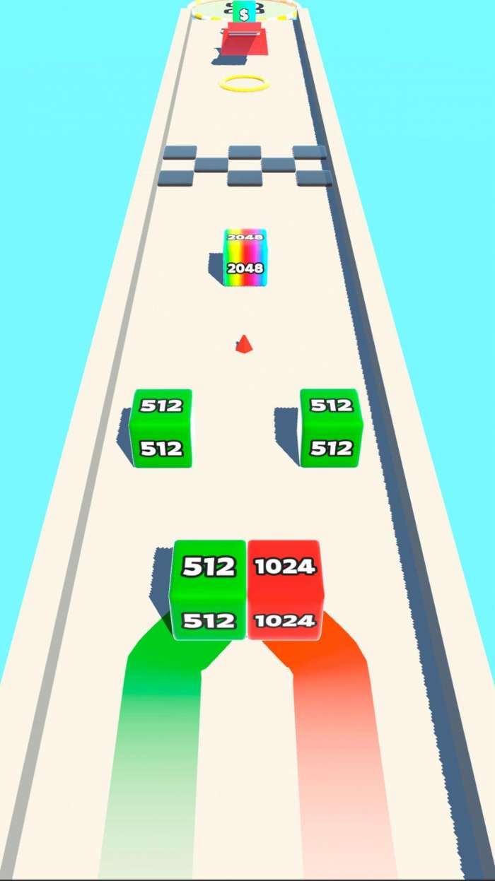 果冻快跑2048图3
